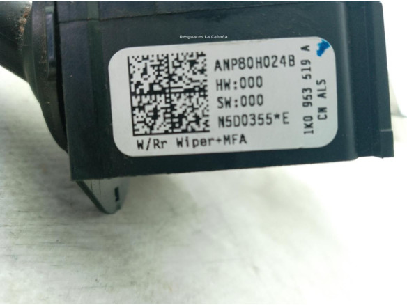 ANP80H024B MANDO LIMPIAPARABRISAS VW CADDY III Furgón (2KA, 2KH, 2CA, 2CH)|Desguaces La Cabaña