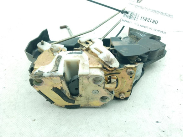 1015280110 CERRADURA PUERTA LAT TRA IZQ MITSUBISHI MONTERO III Canvas Top (V6_W, V7_W)|Desguaces La Cabaña