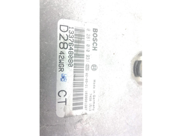 0281010931 CENTRALITA MOTOR FIAT DUCATO Furgón (244_)|Desguaces La Cabaña