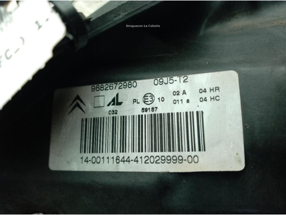 9682672980 FARO DERECHO CITROEN C3 I (FC_)|Desguaces La Cabaña