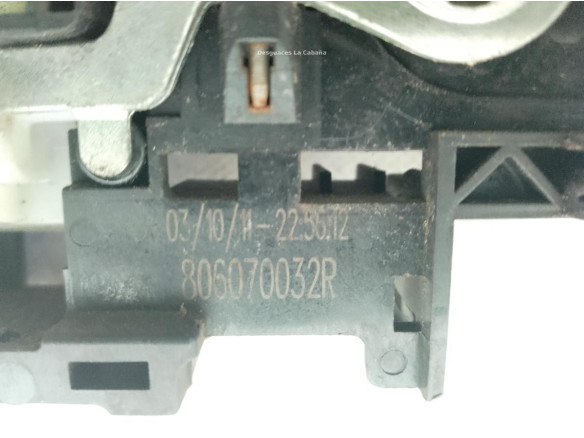 806070032R MANILLA PUERTA LAT TRA IZQ EXT RENAULT MEGANE III Fastback (BZ0_)|Desguaces La Cabaña