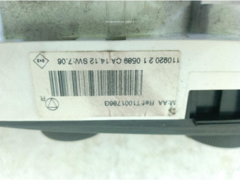 T1001786G MANDO CLIMA RENAULT MEGANE III Fastback (BZ0_)|Desguaces La Cabaña