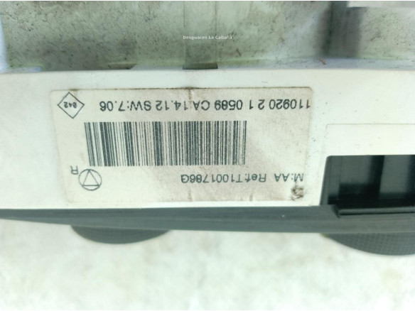 T1001786G MANDO CLIMA RENAULT MEGANE III Fastback (BZ0_)|Desguaces La Cabaña
