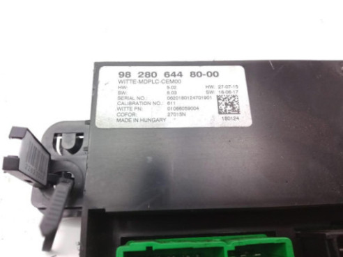 9828064480 MODULO ELECTRONICO 11 TOYOTA PROACE VERSO (MPY_)|Desguaces La Cabaña