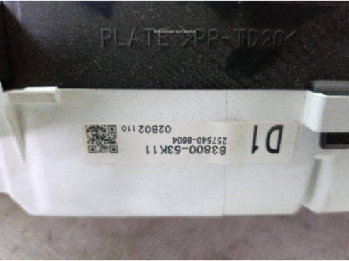 8380053K11 CUADRO INSTRUMENTOS LEXUS IS III (_E3_)|Desguaces La Cabaña