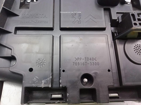 769167330U CUADRO INSTRUMENTOS TOYOTA AYGO (_B4_)|Desguaces La Cabaña