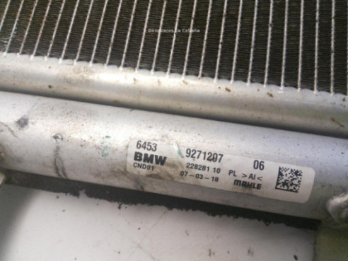 9271207 RADIADOR AIRE ACONDICIONADO BMW X1 (F48)|Desguaces La Cabaña