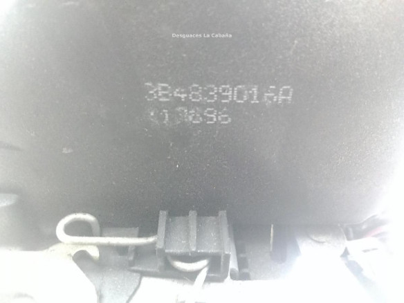 3B4839016A CERRADURA PUERTA LAT TRA DER SEAT LEON (1M1)|Desguaces La Cabaña