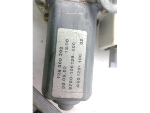A05128100 ELEVALUNAS PUERTA LAT DEL IZQ CITROEN XSARA PICASSO (N68)|Desguaces La Cabaña