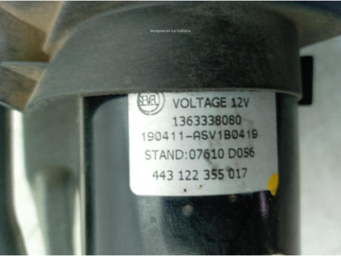 1363338080 MOTOR LIMPIAPARABRISAS DEL PEUGEOT BOXER Furgón|Desguaces La Cabaña