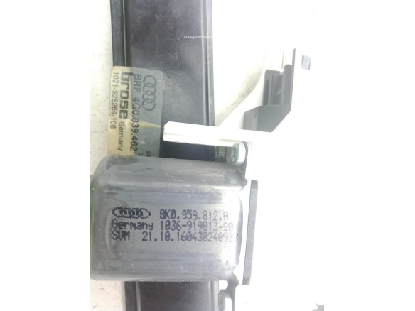 4G0839462 ELEVALUNAS PUERTA LAT TRA DER AUDI A6 (4G2, 4GC, C7)|Desguaces La Cabaña