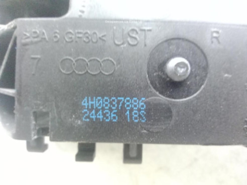 4H0837886 MANILLA PUERTA LAT TRA DER EXT AUDI A6 (4G2, 4GC, C7)|Desguaces La Cabaña