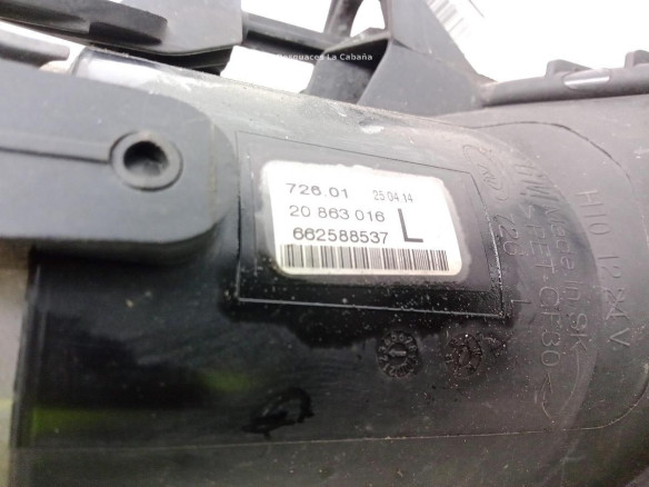662588537 NIEBLA DEL DER OPEL ZAFIRA TOURER C (P12)|Desguaces La Cabaña