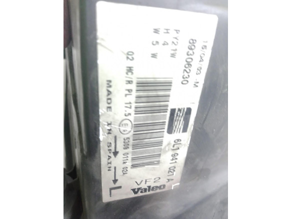 89306230 FARO IZQUIERDO SEAT IBIZA III (6L1)|Desguaces La Cabaña