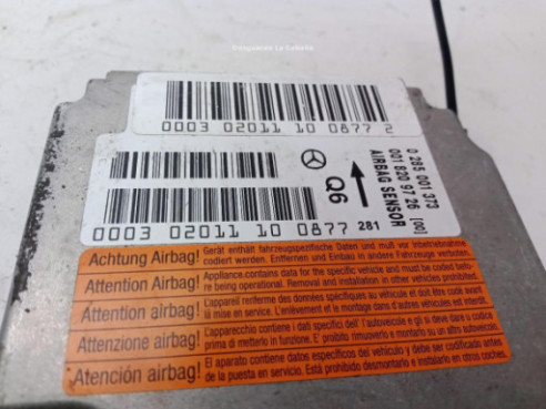 0018209726 CENTRALITA AIRBAG MERCEDES BENZ CLASE C (W203)|Desguaces La Cabaña