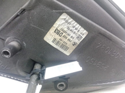 09142087 ESPEJO DER OPEL ASTRA G Fastback (T98)|Desguaces La Cabaña