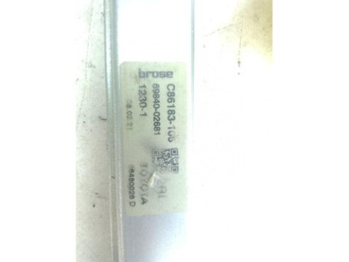 C86183106 ELEVALUNAS PUERTA LAT TRA IZQ TOYOTA COROLLA Ranchera familiar (_E21_)|Desguaces La Cabaña