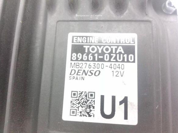 896610ZU10 CENTRALITA MOTOR TOYOTA COROLLA Ranchera familiar (_E21_)|Desguaces La Cabaña