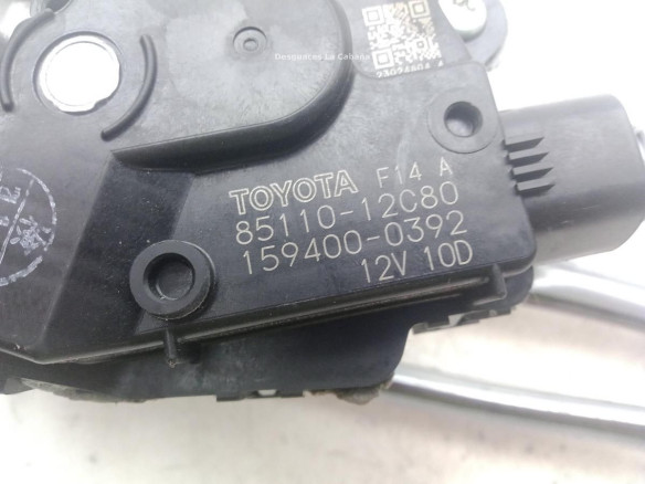 8511012080 MOTOR LIMPIAPARABRISAS DEL TOYOTA COROLLA Ranchera familiar (_E21_)|Desguaces La Cabaña