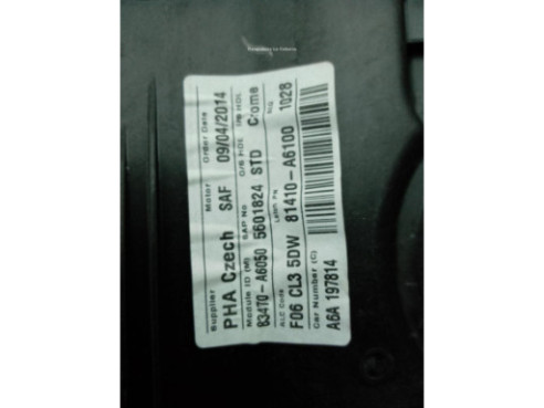 83470A6050 ELEVALUNAS PUERTA LAT TRA IZQ HYUNDAI i30 (GD)|Desguaces La Cabaña