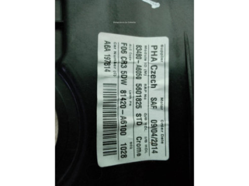 83480A6050 ELEVALUNAS PUERTA LAT TRA DER HYUNDAI i30 (GD)|Desguaces La Cabaña