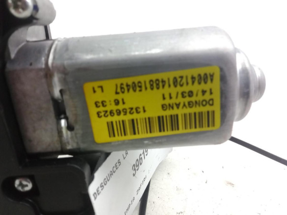 13256923 MOTOR LIMPIAPARABRISAS TRA OPEL ZAFIRA TOURER C (P12)|Desguaces La Cabaña