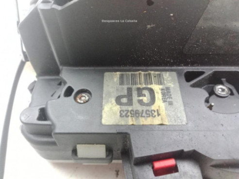 13579523 CERRADURA PUERTA LAT DEL DER OPEL ZAFIRA TOURER C (P12)|Desguaces La Cabaña