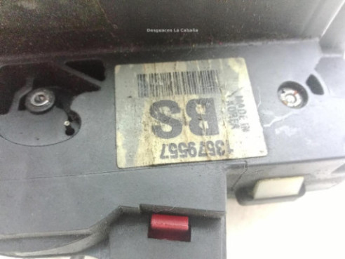 13579557 CERRADURA PUERTA LAT TRA IZQ OPEL ZAFIRA TOURER C (P12)|Desguaces La Cabaña