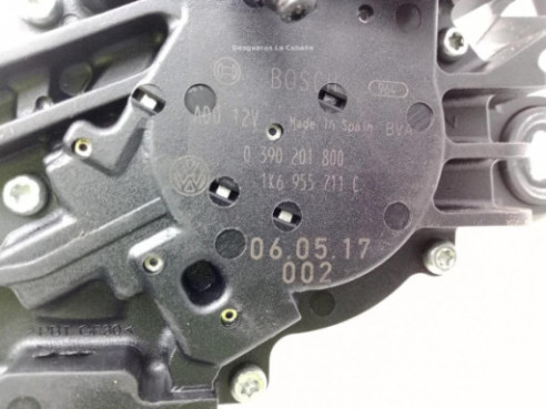 1K6955711C MOTOR LIMPIAPARABRISAS TRA VW GOLF V (1K1)|Desguaces La Cabaña