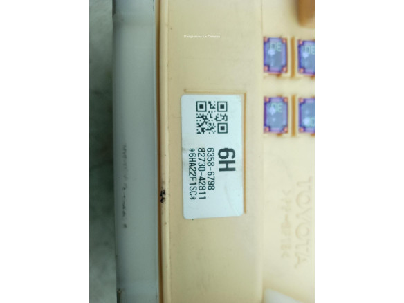 63586798 MODULO ELECTRONICO 3 TOYOTA RAV 4 IV (_A4_)|Desguaces La Cabaña