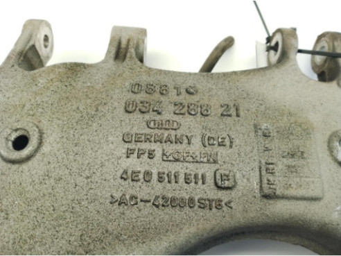 4E0511511 BRAZO SUSPENSION TRA IZQ INF CENTRAL VW PHAETON (3D1, 3D2, 3D3, 3D4, 3D6, 3D7, 3D8, 3D9)|Desguaces La Cabaña