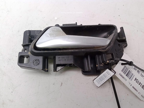 98000005VV MANILLA PUERTA LAT TRA IZQ INT PEUGEOT 308 II|Desguaces La Cabaña