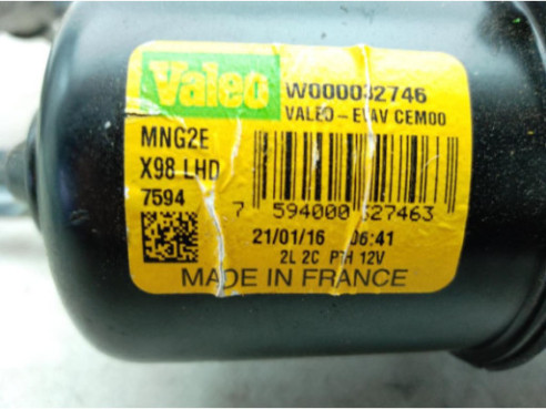 W000032746 MOTOR LIMPIAPARABRISAS DEL RENAULT CLIO IV (BH_)|Desguaces La Cabaña