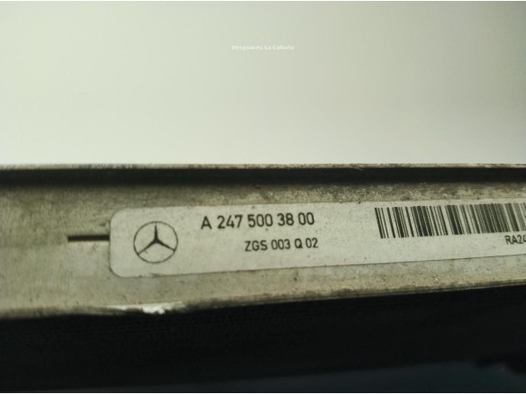 A2475003800 RADIADOR AGUA MERCEDES BENZ CLASE A (W177)|Desguaces La Cabaña