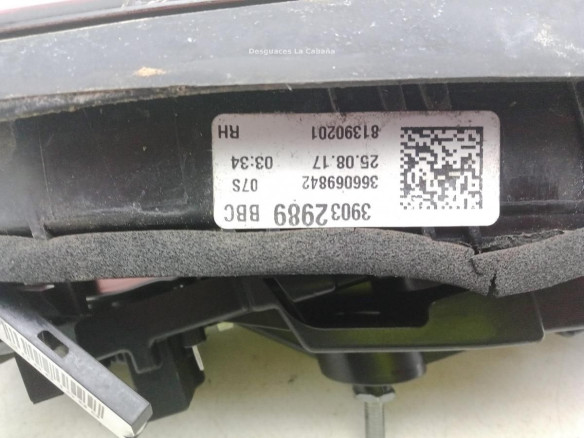 39032989 PILOTO TRA DER INT OPEL ASTRA K (B16)|Desguaces La Cabaña