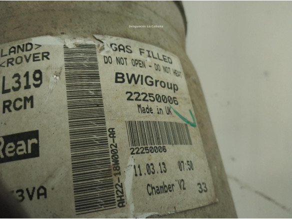 22250006 AMORTIGUADOR TRA DER LAND ROVER DISCOVERY IV (L319)|Desguaces La Cabaña