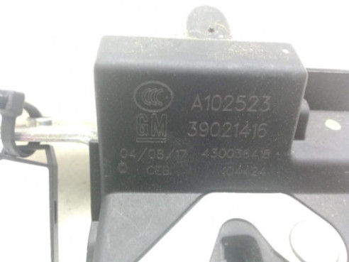 39021416 CERRADURA PORTON / TAPA MALETA OPEL ASTRA K (B16)|Desguaces La Cabaña