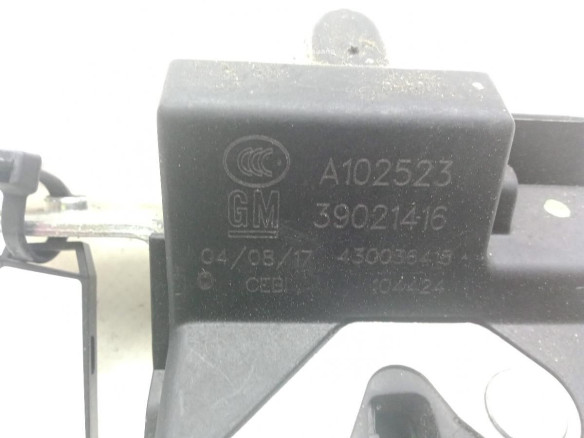 39021416 CERRADURA PORTON / TAPA MALETA OPEL ASTRA K (B16)|Desguaces La Cabaña