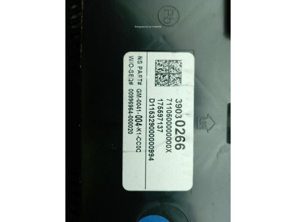 39030266 CUADRO INSTRUMENTOS OPEL ASTRA K (B16)|Desguaces La Cabaña