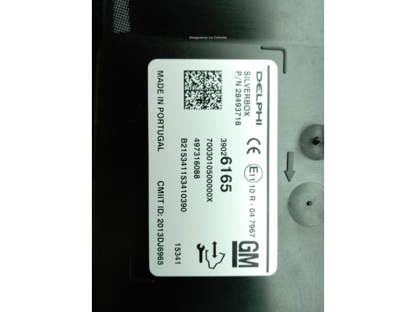 39026165 MODULO ELECTRONICO 2 OPEL ASTRA K (B16)|Desguaces La Cabaña