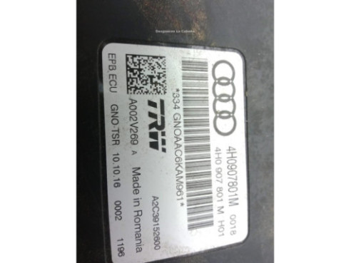 4H0907801M MODULO ELECTRONICO 4 AUDI A6 (4G2, 4GC, C7)|Desguaces La Cabaña
