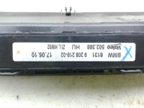 922792101W MANDO CLIMA BMW X5 (E70)|Desguaces La Cabaña