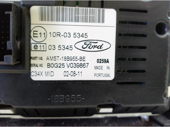 AM5T18B955BE DISPLAY FORD FOCUS III Turnier|Desguaces La Cabaña
