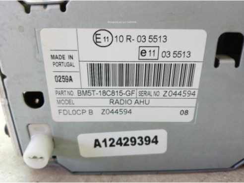 BM5T18C815GF MODULO RADIO FORD FOCUS III Turnier|Desguaces La Cabaña