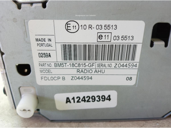 BM5T18C815GF MODULO RADIO FORD FOCUS III Turnier|Desguaces La Cabaña