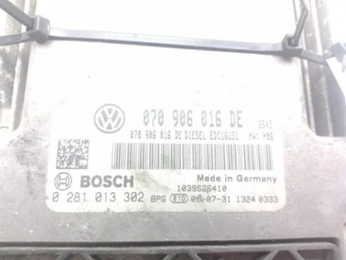 070906016DE CENTRALITA MOTOR VW TOUAREG (7LA, 7L6, 7L7)|Desguaces La Cabaña