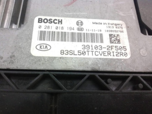 391032F505 CENTRALITA MOTOR KIA SPORTAGE (SL)|Desguaces La Cabaña