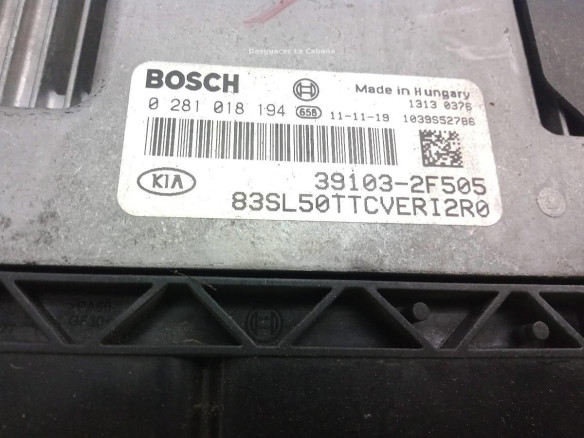 391032F505 CENTRALITA MOTOR KIA SPORTAGE (SL)|Desguaces La Cabaña