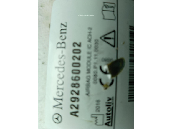 A2928600202 AIRBAG CORTINA IZQ MERCEDES BENZ GLE (W166)|Desguaces La Cabaña