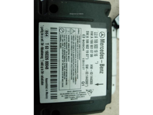 A1669001916 CENTRALITA AIRBAG MERCEDES BENZ GLE (W166)|Desguaces La Cabaña